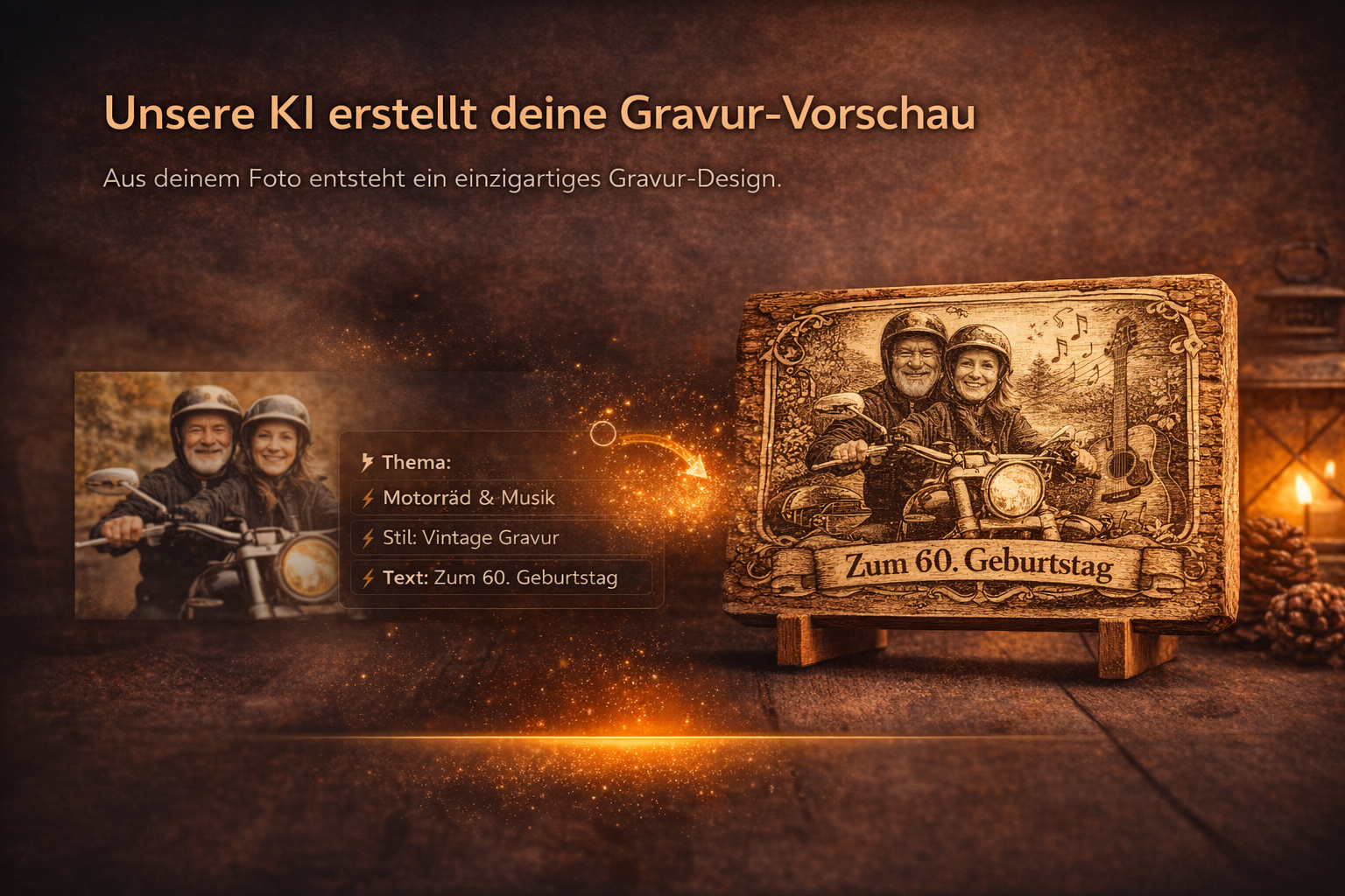 Generator Schritt 3 – Design anpassen